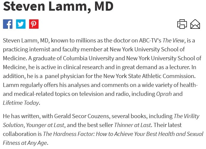 steven lamm webmd